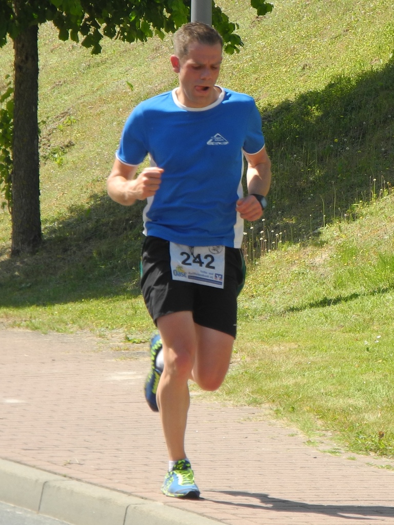 Stefan Lange 2.Platz gesamt und 2.Platz M30 in 1h18:31