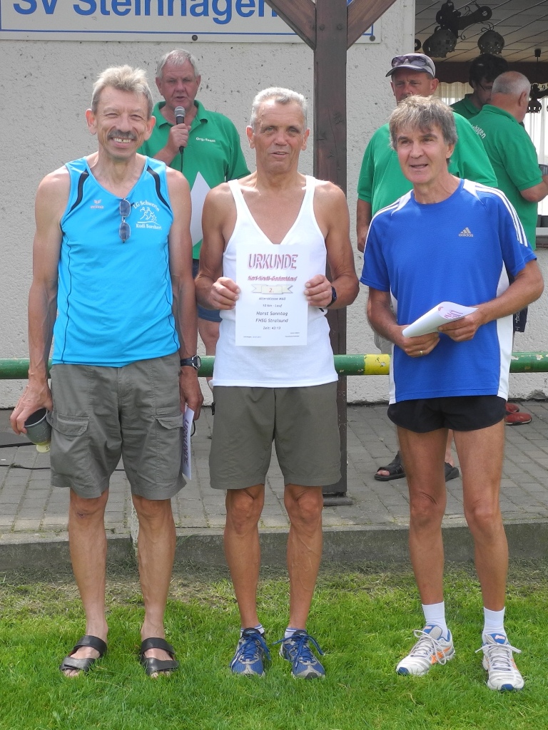 Rudi Borchert (links) 1.Platz M60